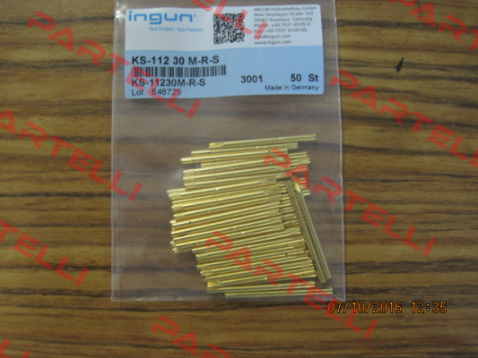 KS-11230M-R-S  Ingun