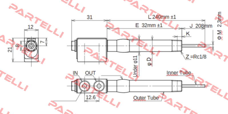 JC-KRM-10-L240-E32-J208-M2.3 Ahresty-tec