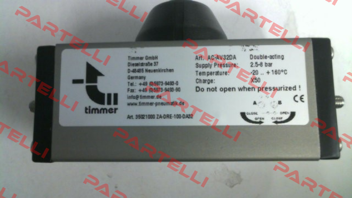 ZA-DRE-100-DA32 Timmer Pneumatik