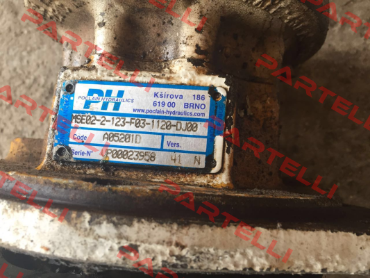 MSE02-2-123-F03-1120-DJ00 obsolete, replacement MSE02-2-123-F03-1120-YDJ0  Poclain