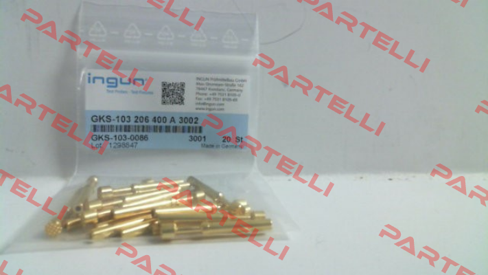 GKS-103 206 400 A 3002 Ingun