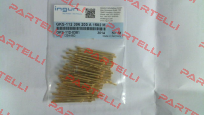 GKS-112 306 200 A 1502 M Ingun