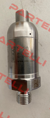Model: S 20 / PN: 48698772 Wika