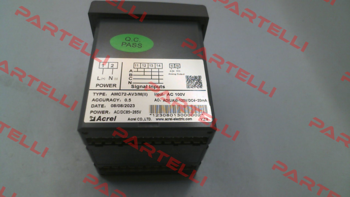 AMC72-AV3/M Shanghai Acrel Ltd.