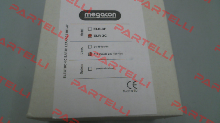 ELR-3C 110 VAC/DC 220-400 VAC / 604030 Megacon