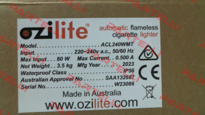 ACL240WMT Ozilite - Automatic