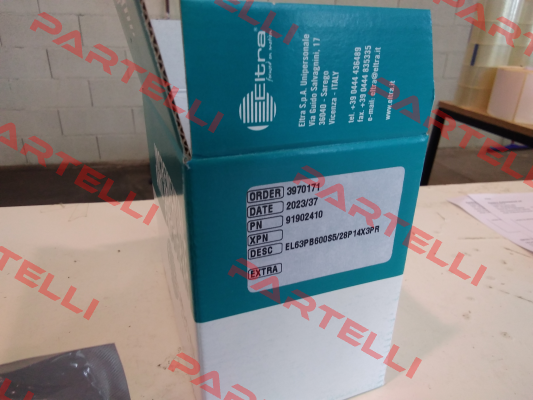 EL63PB600S5/28P14X3PR Eltra Encoder