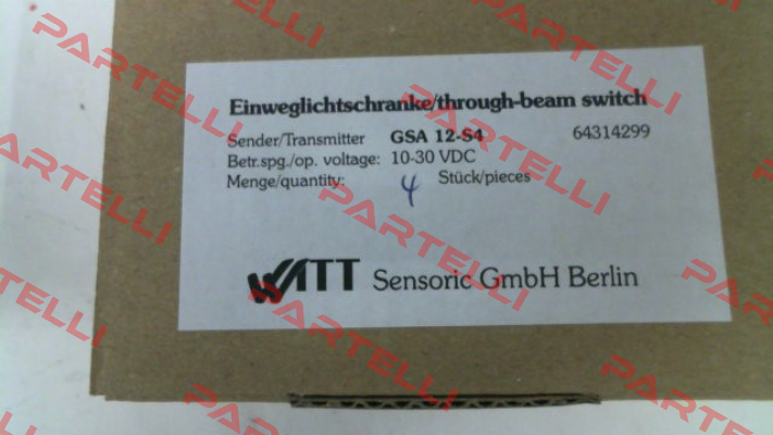 GSA 12-S4 Witt Sensoric